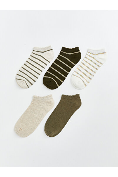 LC Waikiki Striped Women's Bootie Socks from Uzg Store for Style Enthusiasts,...