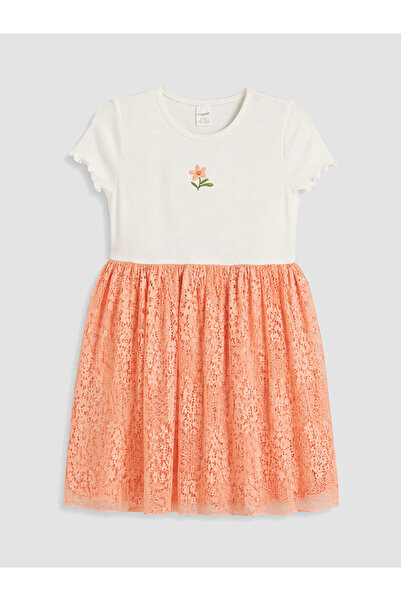 LC Waikiki I Zero Roba Collar Lace Girl's Dress from Freezen Store