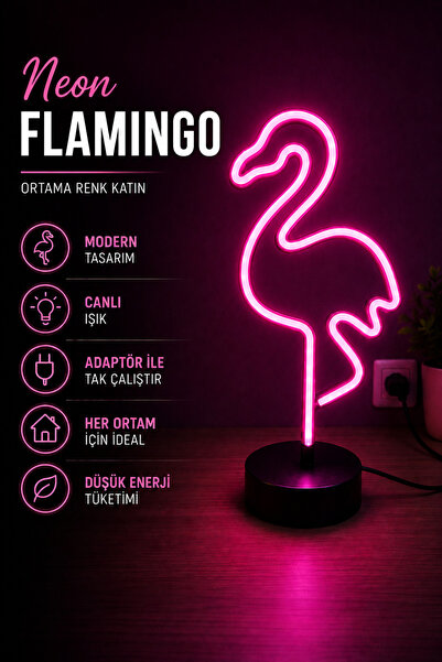 Genel Markalar Neon Flamingo