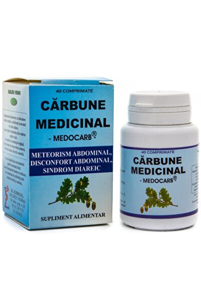 Elidor Carbune medicinal 580mg 40cp MedoCarb