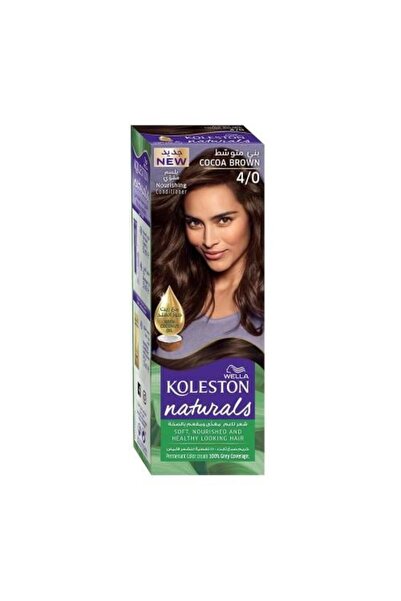 Kolstein Wella Koleston Natural Hair Dye Medium Brown 4/0 - 1 Pack