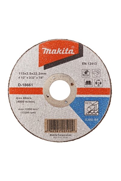 OEM Δίσκος κοπής μετάλλων, Makita A30S, 115 x 22.23 x 2.5 χιλ.