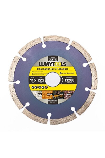 OEM Disc diamantat, cu segmente, pentru debitare materiale de constructii, Lu...