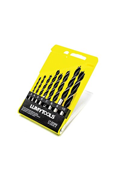 OEM Wood drill bit, HSS type, 3 - 10 mm, Lumytools LT22355, set of 8 pieces