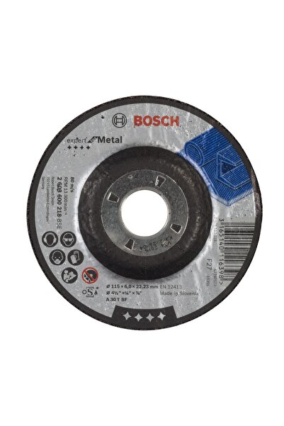 OEM Roughing disc with clearance, Bosch Expert for Metal, 115 x 22.23 x 6 mm