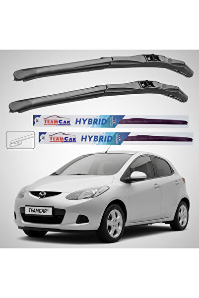 TEAMCAR Υαλοκαθαριστήρες Mazda 2 DE 2007-2010 5θυρο |   Εμπρόσθιο Υβριδικό Σε...