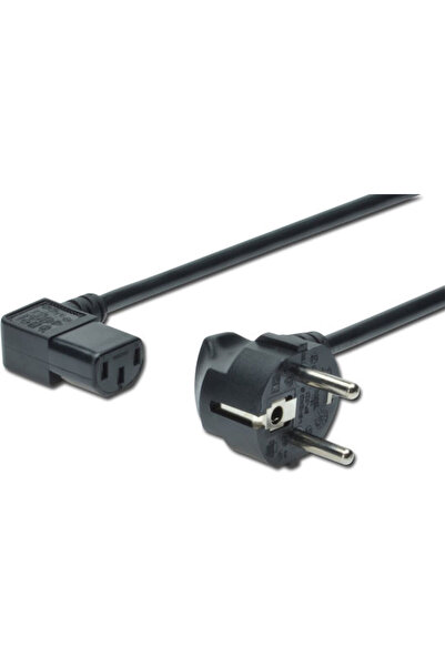 Digitus Καλώδιο Schuko - IEC C13 1.8μ Μαύρο (AK-440102-018-S)