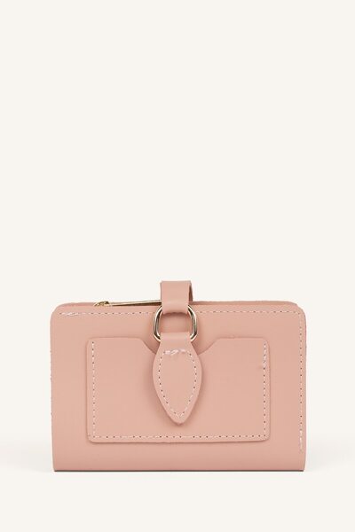 DeFacto Women's Faux Leather Wallet with Buckle Detail I5814Axns