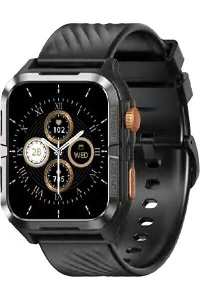 Blackview W10 Pro 46mm Έξυπνο ρολόι με μετρητή καρδιακών παλμών Μαύρο