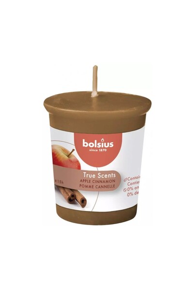 Bolsius Set 5 x Lumanare Parfumata Con, Bolsius, Mar si Scortisoara