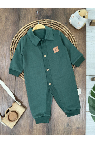 Bolly Baby Cool Baby Polo Collar Buttoned Bottom Snap Fastener Seasonal Baby ...