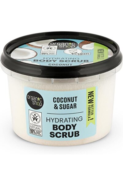 organic shop Coconut Oil Scrub, Certified Vegan by The Society, 250 ml (Pack ...