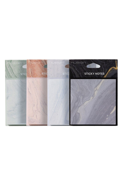 MC Micostore Sticky notes 74*74mm 60f 80g marbled nusign deli