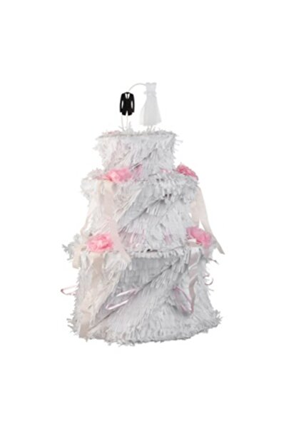 OEM Pinata de Nunta Tort de Cununie cu Mire & Mireasa Ø35x50cm