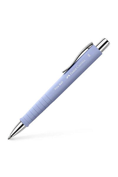 Faber Castell Pix cu mecanism si grip lila iris 2025 poly ball faber-castell
