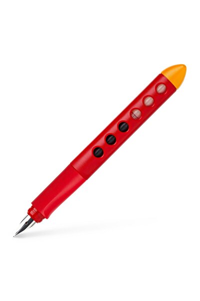 Faber Castell Stilou scolar scribolino rosu stangaci faber-castell