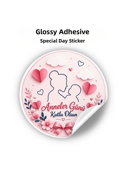 orixa Mother's Day Sticker (Adhesive - 140 Pieces)