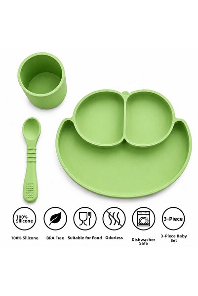 ERMA HOME Vacuum-Based Food Set – Non-Slip & Safe Feeding