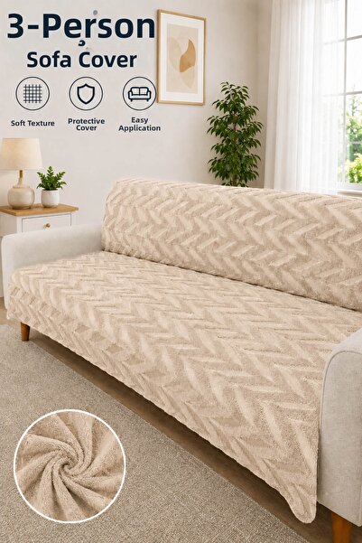Faiend Soft Sponge 3-Seater Sofa Cover Sofa Wrap and 170X200