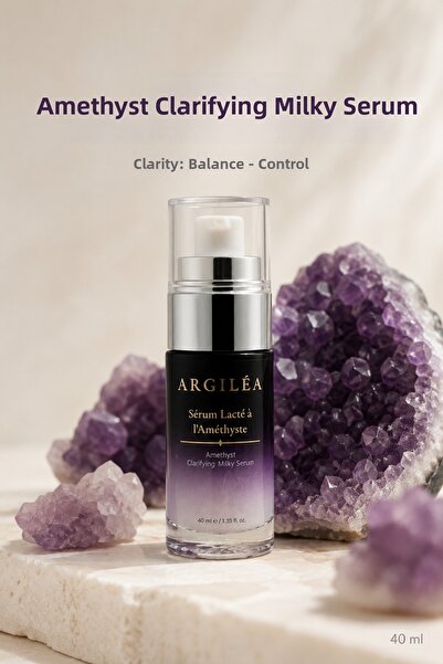 Argilea Amethyst Clarifying Milky Serum |   Ametist Purifying Milk Serum - 40 ml