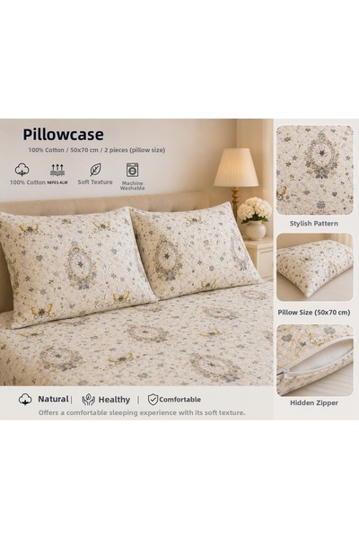 tekstilfabic Pillowcase |   Cotton |   50X70 cm |