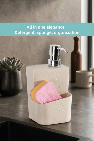 DUO LİNE HAUSEHOLD UTENSİLS Smart Liquid Soap Dispenser and Detergent Dispens...