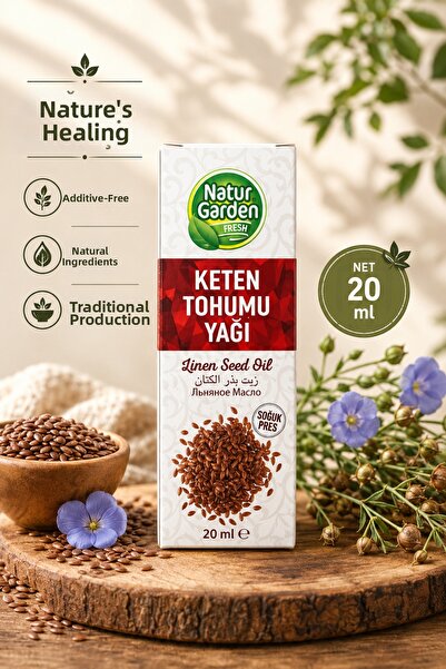 natur garden fresh زيت بذور الكتان من ناتور جاردن