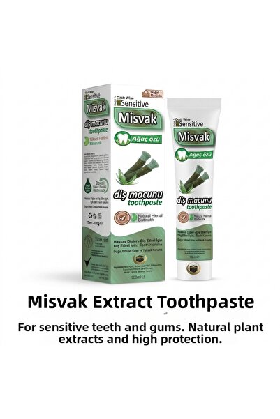 Hac&UmreSetim Travel Type Miswak Toothpaste for Hajj and Umrah