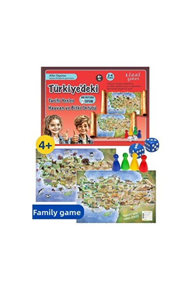 Empressco Fun Family Game, Historical Sites and Nature-Themed Girls' Set