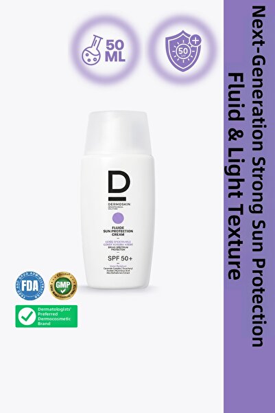 Dermoskin Sun Protection Fluide Spf 50+ Broad Spectrum Uva/Uvb Protection