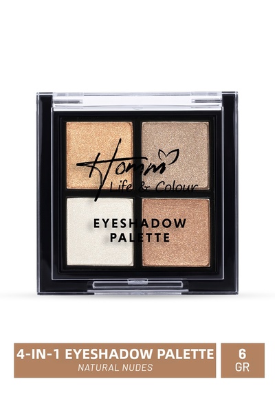 Homm Lİfe & Colour Eyeshadow Palette Natural Nudes 4-Pack 6 Gr