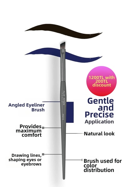 Alix Avien New Angle Eyeliner Brush - Small Angle Brush Aa214 Design 542167