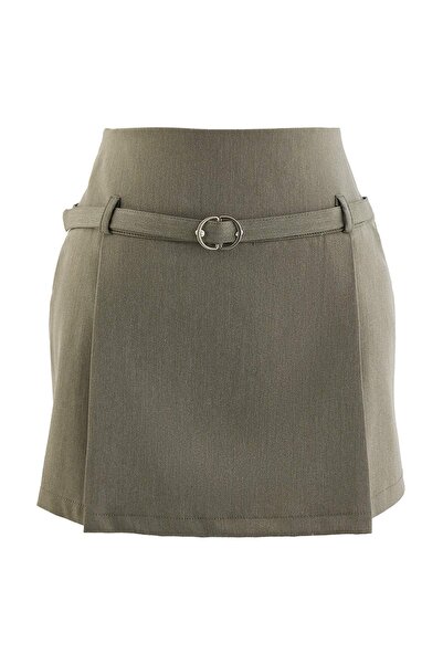 Trendyol Collection Khaki Skirt Twoaw27Et00070