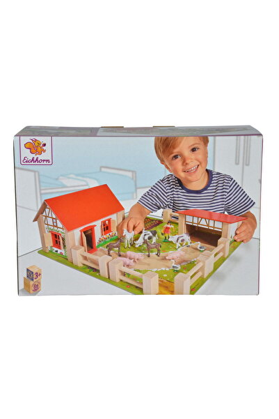 SIMBA-SMOBY FERMA 38X35 CM CU 21 DE ACCESORII