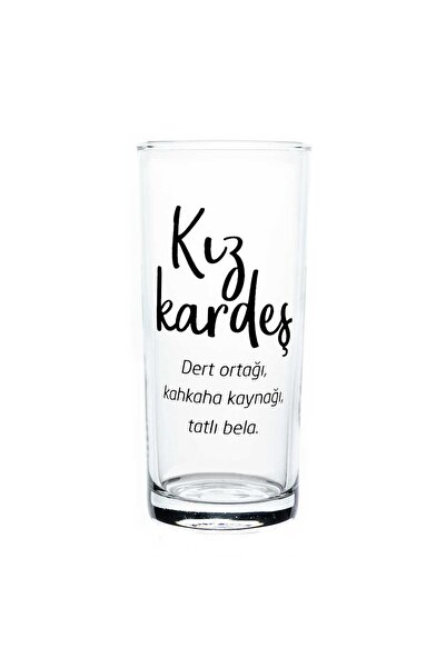 PALTO TASARIM Kız Kardeş Tasarımlı Rakı Bardağı