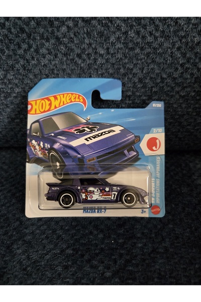 HOT WHEELS ​Hot Wheels Mazda RX-7 Mor - 2026 Yeni Sezon JDM Serisi Koleksiyon...