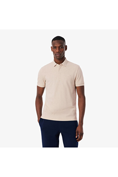 Lacoste Erkek Regular Fit Bej Paris Polo