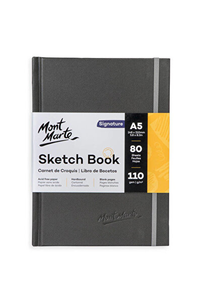 Mont Marte Ciltli Eskiz Defteri Signature 110gr A5