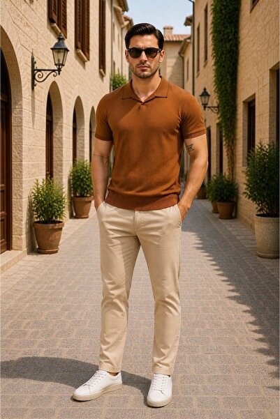 ALEXANDERGARDI Resort Collar Knitwear T-Shirt