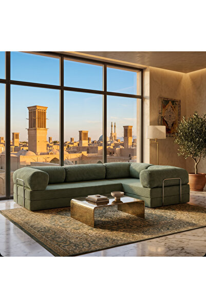 DECHOME 300X200 Kapali Köşe | KOŞE Koltuk | Yıkanabilir | Çok Fonksiyonlu Yer...