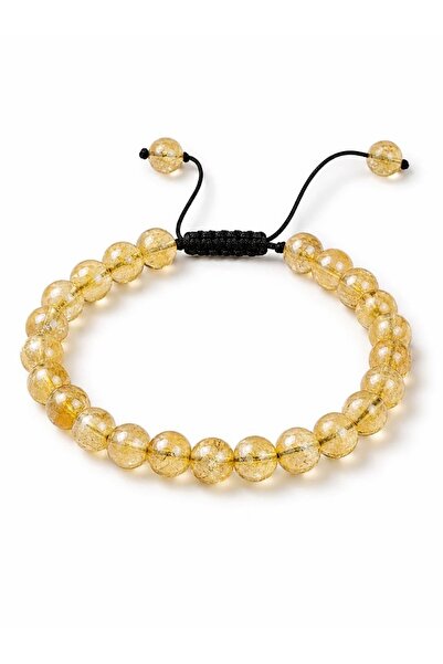 Gift Sellection Natural Stone Bracelet Citrine, Money Stone