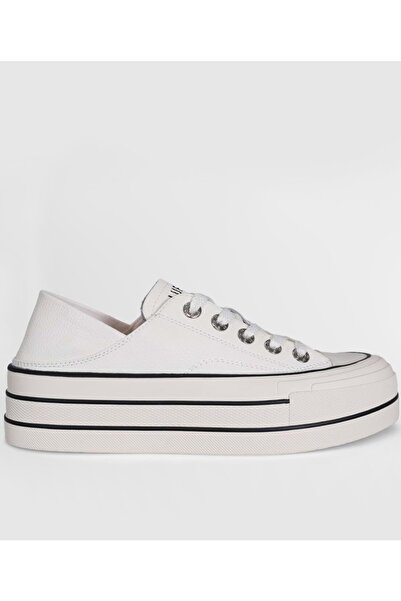Lufian 121230091 Pamela Leather Unisex Sneaker Shoes White