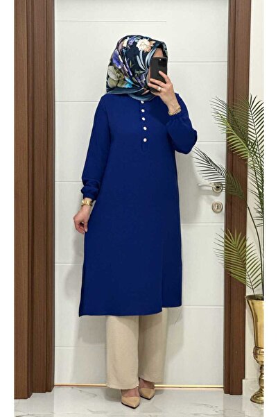 MODA ALMİRA 8080 K85 YENİ SEZON SAKS RENK EBRU TAKIM