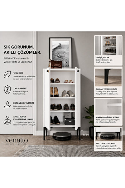 VENATTO Paris Ayakkabılık(%100mdf)