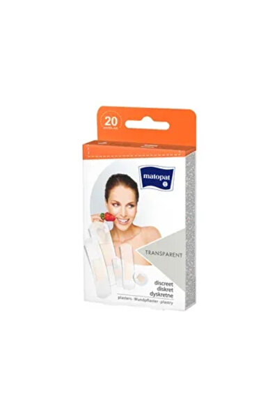 Matopat Plasturi Transparenti Matopat, Set 20 Bucati