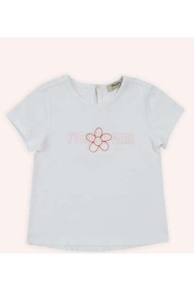 Panço Girl baby flower girl t-shirt gkpn0098