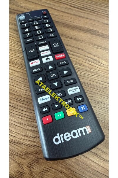 ATA ELEKTRONİK ORJİNAL ÜRÜN DREAMSTAR ANDROİD TVBOX KUMANDASI Uydu Alıcısı