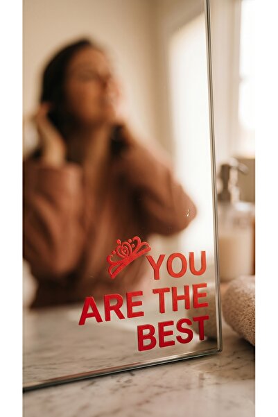 Marmoris Concept You Are the Best Crown Detailed Motivational Sticker - Adhes...