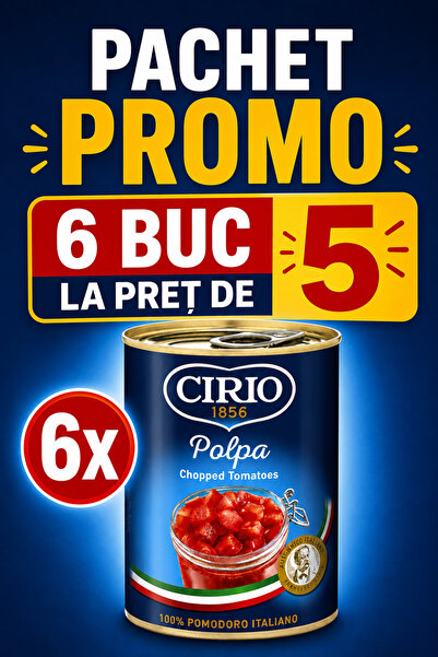 Cirio PROMO PACKAGE 6 PCS tomato pulp 400g