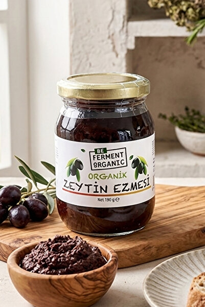 BEORGANİC Organik Zeytin Ezmesi | Bebek Zeytin Ezmesi - 190 G